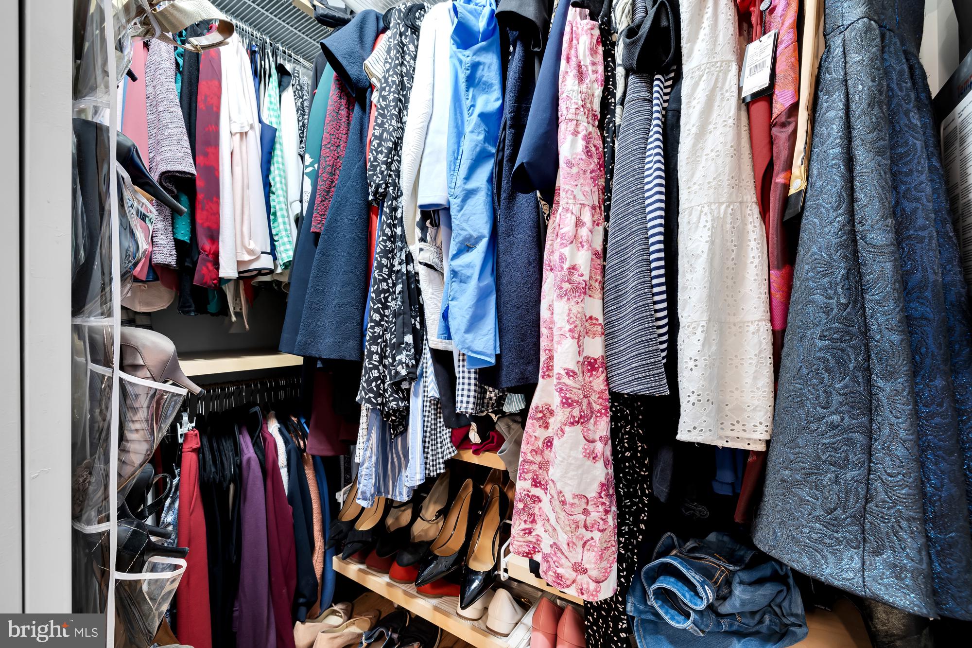 819 D Street Northeast, Unit 8 Washington, DC 20002 - Photo 21 of 26 a view of walk in closet with clothes