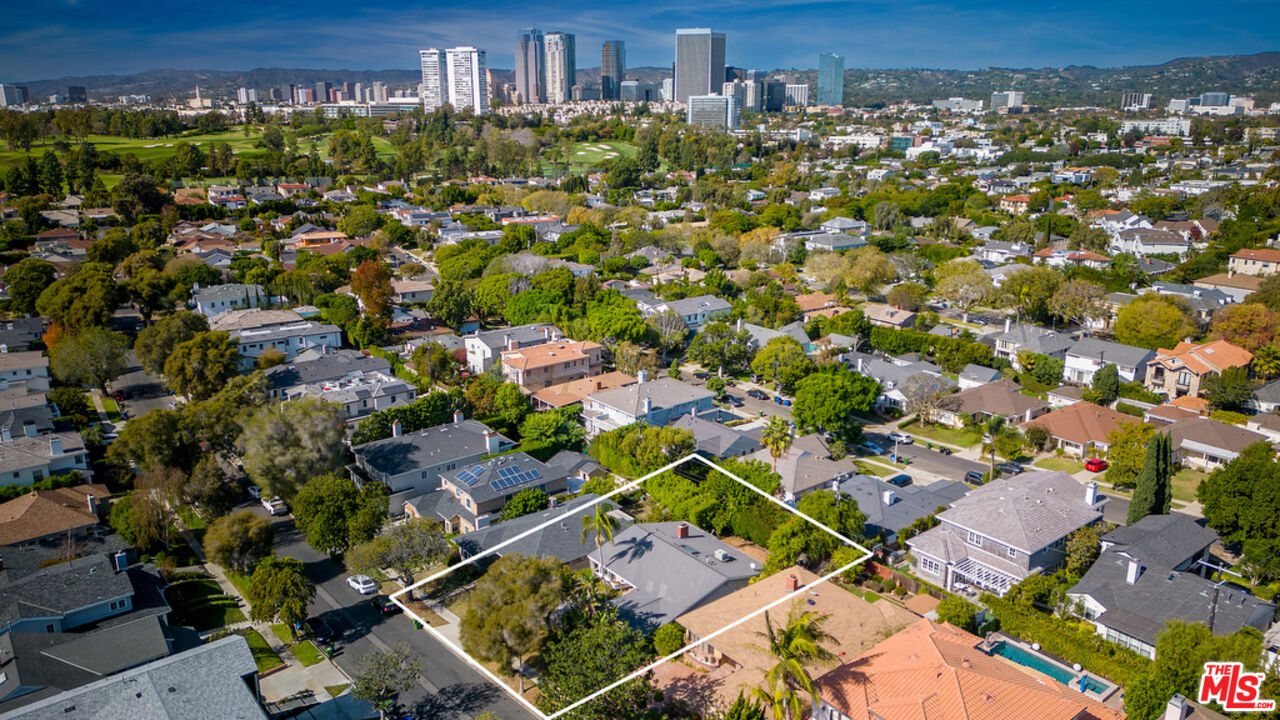 9527 Oakmore Road Los Angeles, CA 90035 - Photo 29 of 29 an aerial view of multiple house