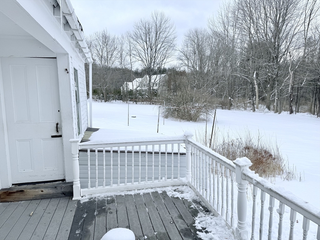 1 Barre Rd Cutoff Hubbardston, MA 01452 - Photo 10 of 41 a view of a balcony with wooden floor