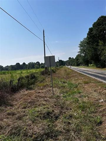 a view of a lake with a mountain in the background