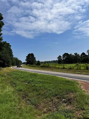 an aerial view of waterside residential houses