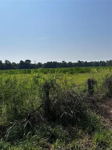 a view of a lake with houses in the back