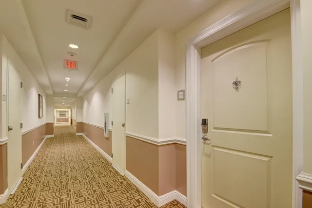 a view of a hallway