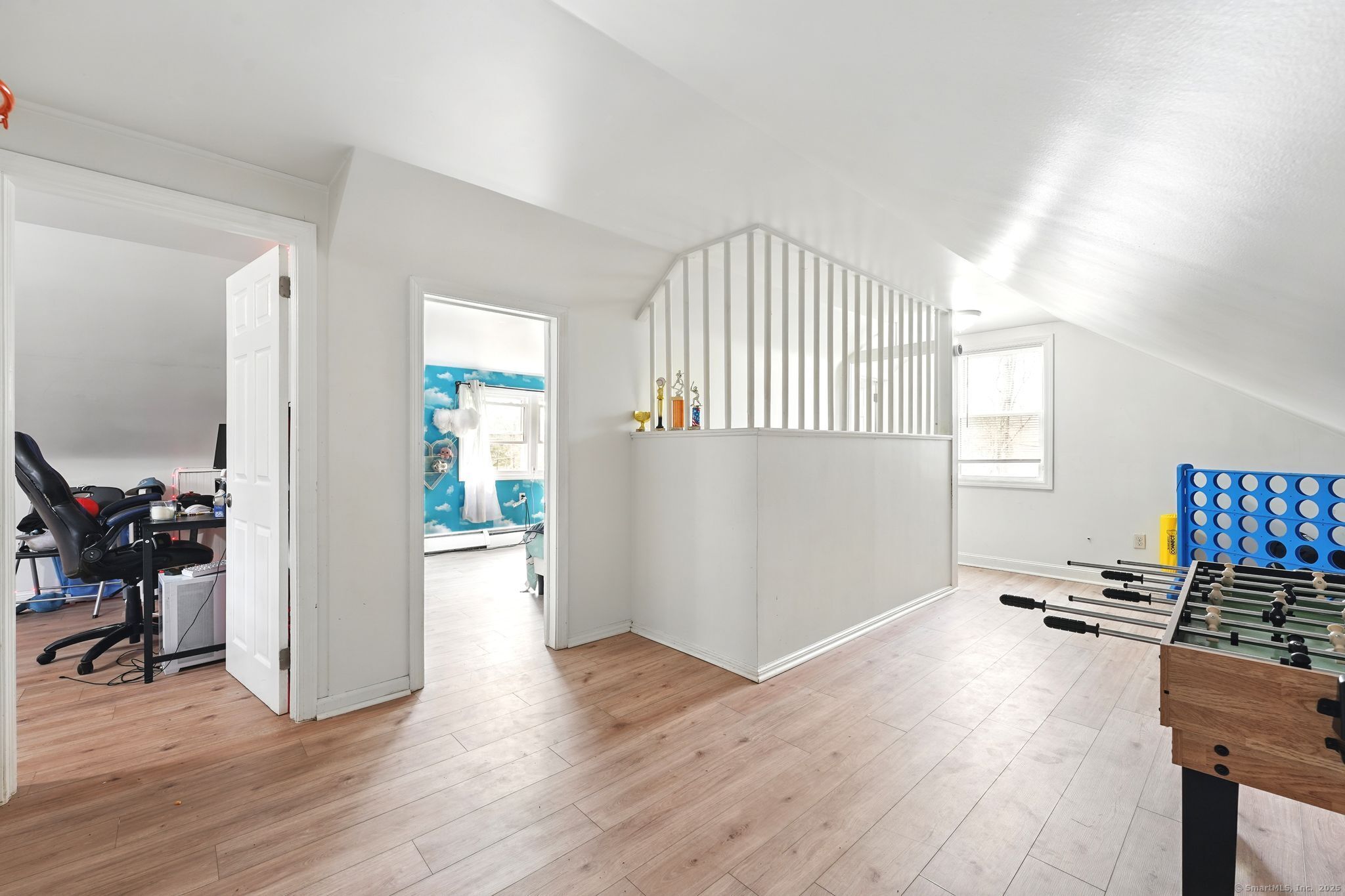 51 Hebron Road Marlborough, CT 06447 - Photo 11 of 19 Second floor recreation area that could also be a small work space.