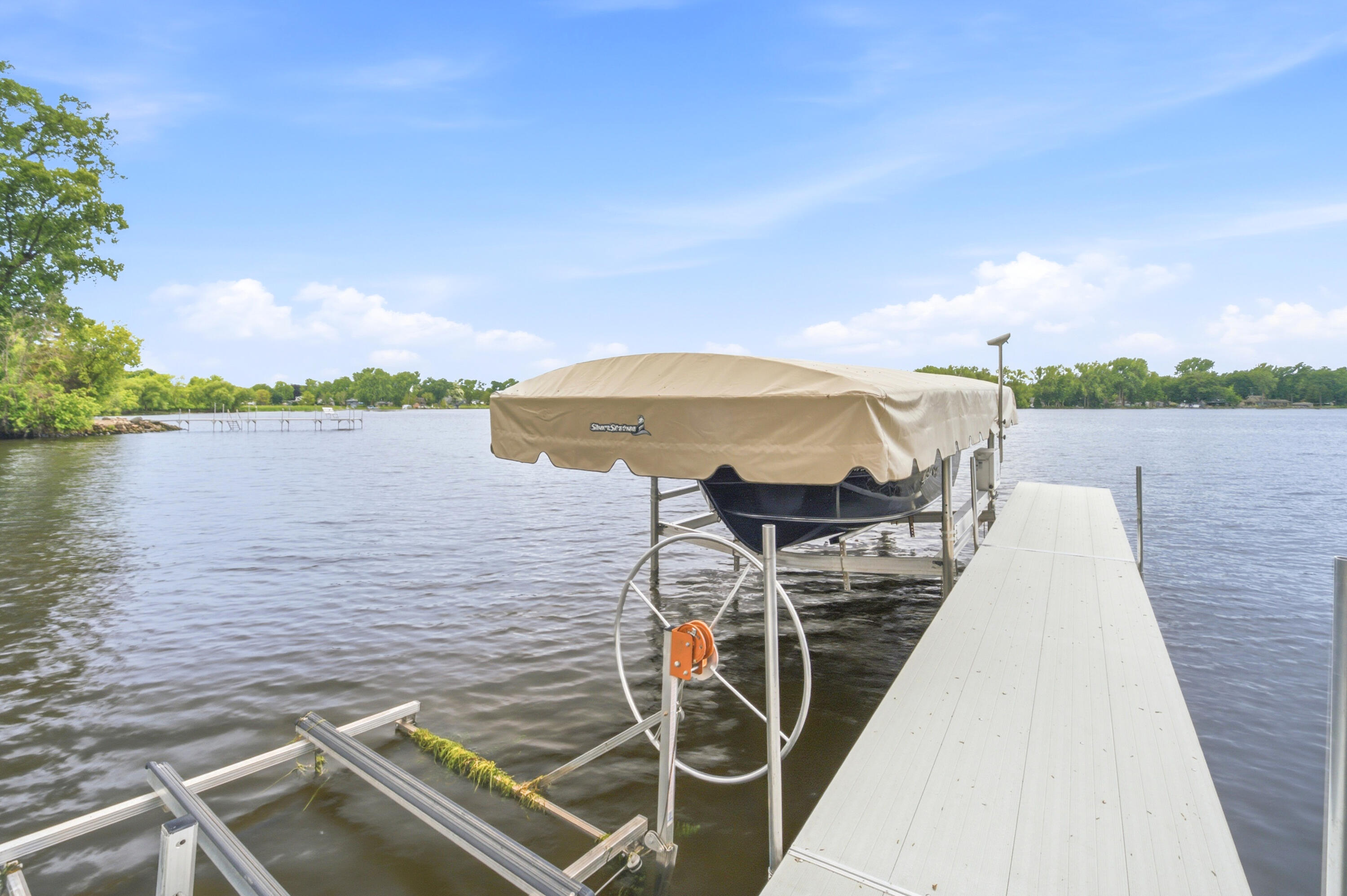 6121 Black Wolf Point Road Black Wolf, WI 54902 - Photo 55 of 85 Dock View