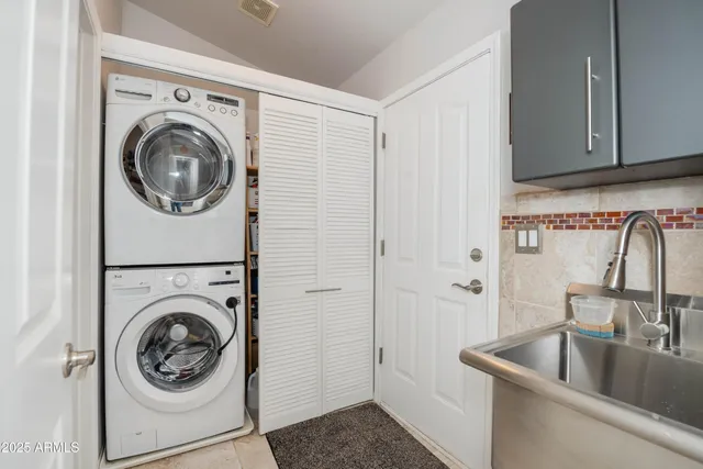 a view of a house with patio