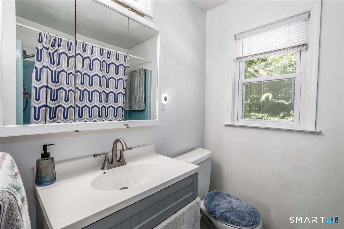 186 Flood Bridge Road Southbury, CT 06488 - Photo 24 of 35 Upstairs bathroom is in the hall outside the bedrooms.