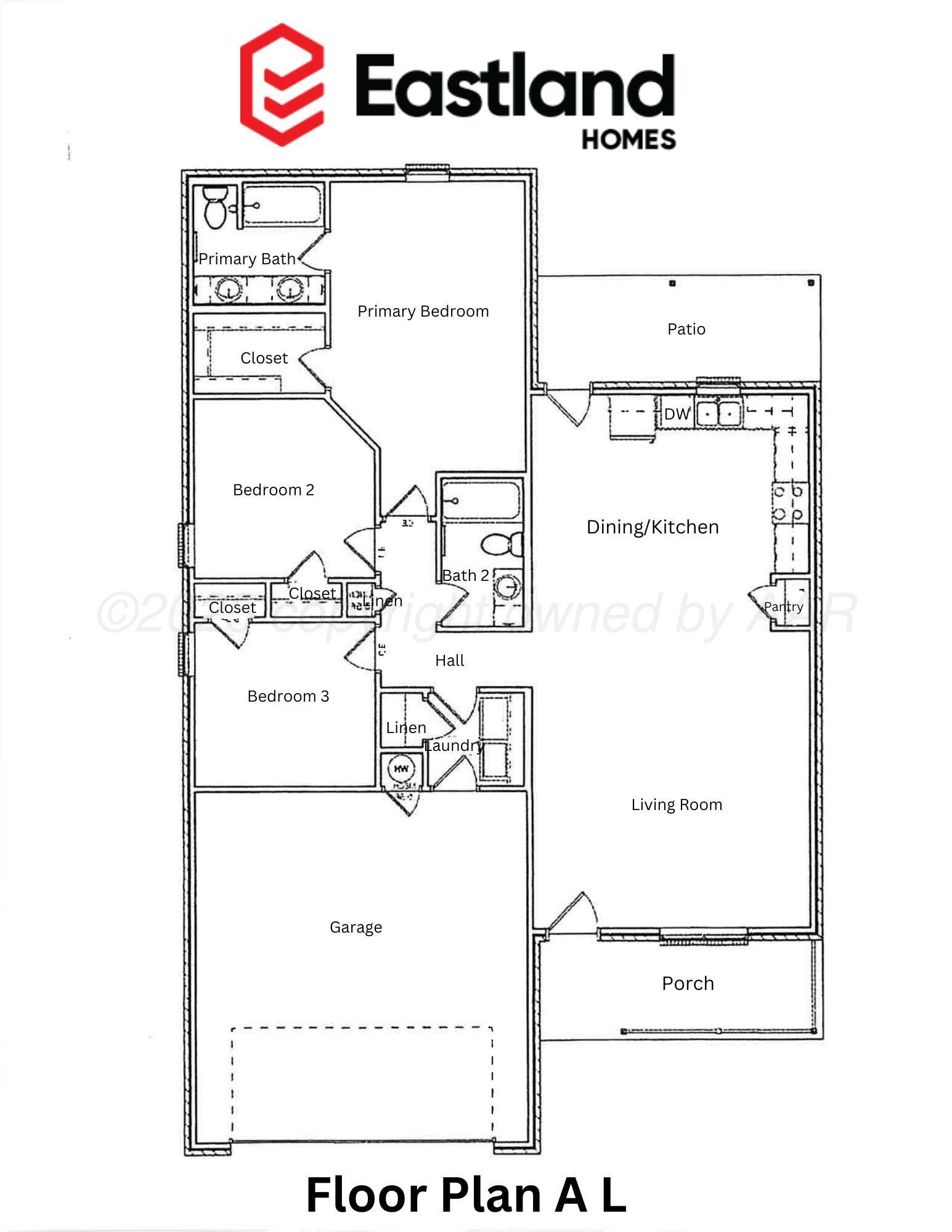 4707 Beacon Road Amarillo, TX 79118 - Photo 37 of 37 Floor plan