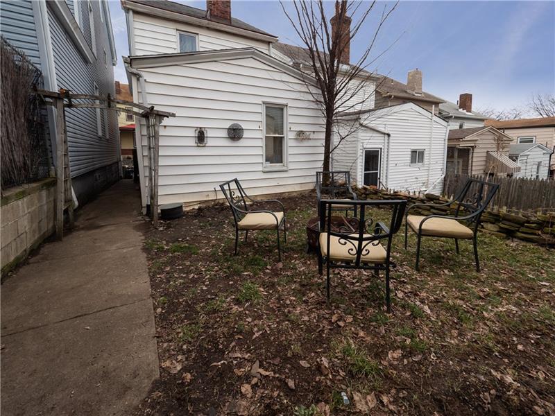 2322 Patterson Street Pittsburgh, PA 15203 - Photo 16 of 16 Low maintenance backyard