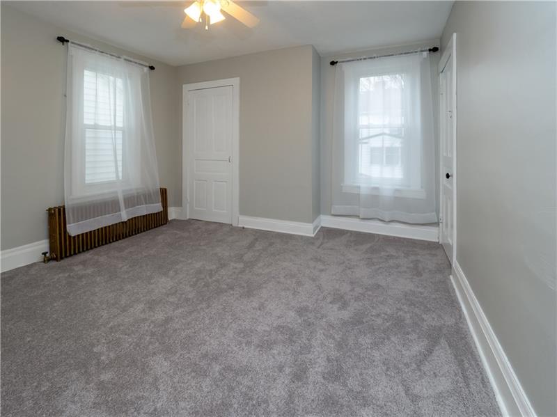 2322 Patterson Street Pittsburgh, PA 15203 - Photo 9 of 16 2nd bedroom with door on the right going up to attic