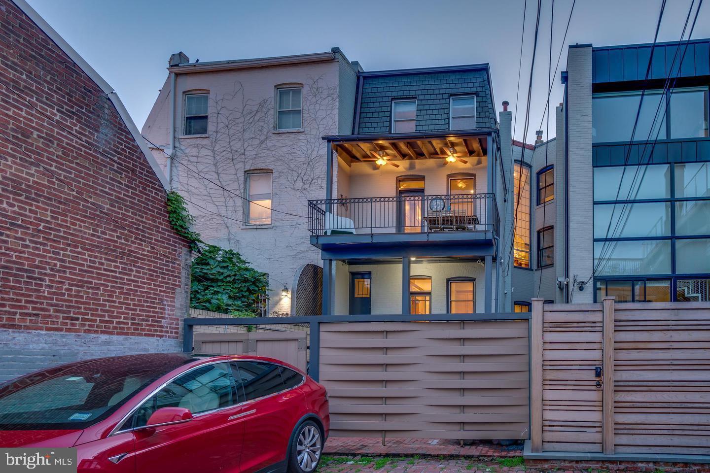 1723 19th Street Northwest, Unit 2 Washington, DC 20009 - Photo 2 of 11 Rear Elevation