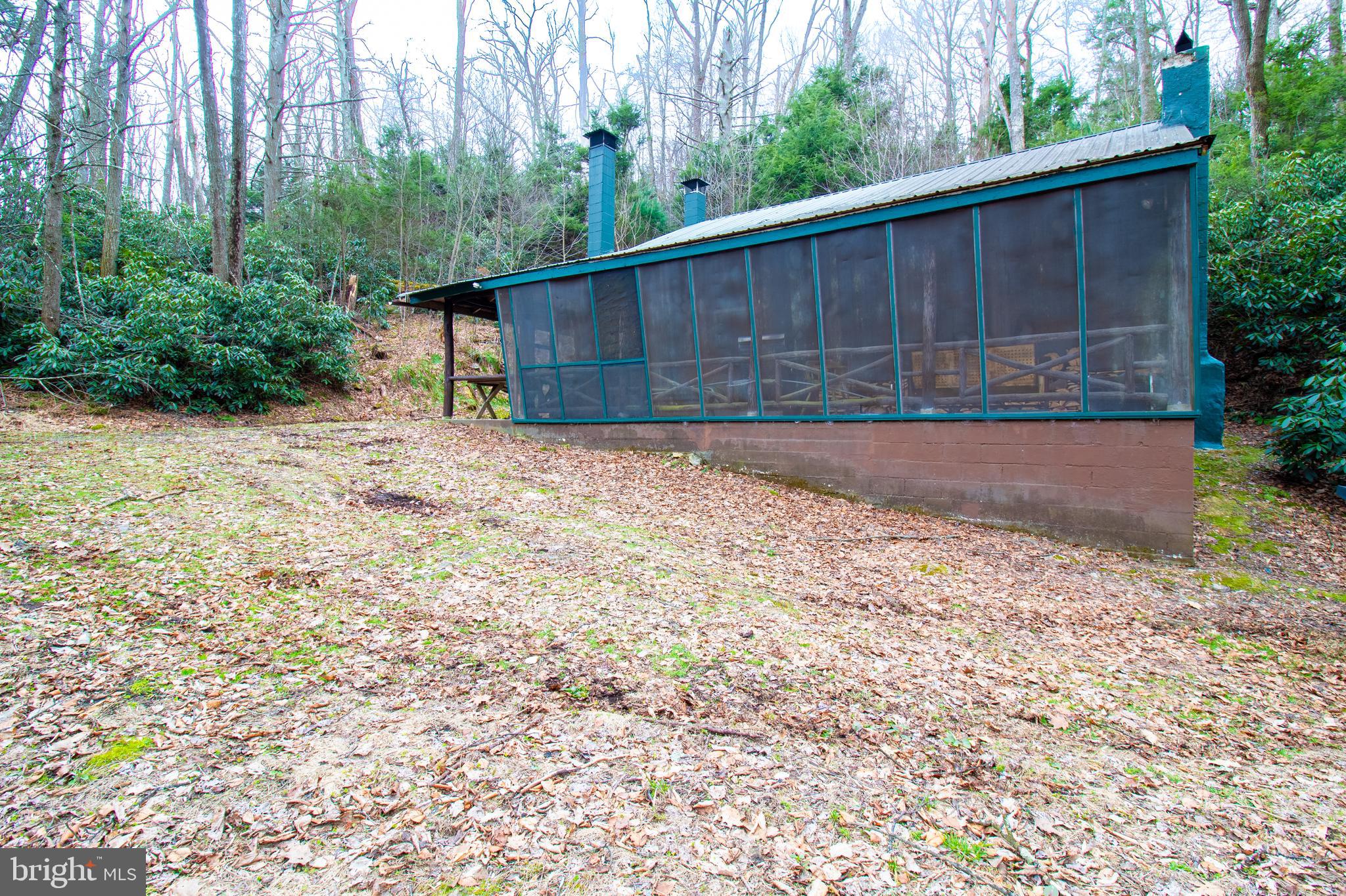 a view of wooden fence