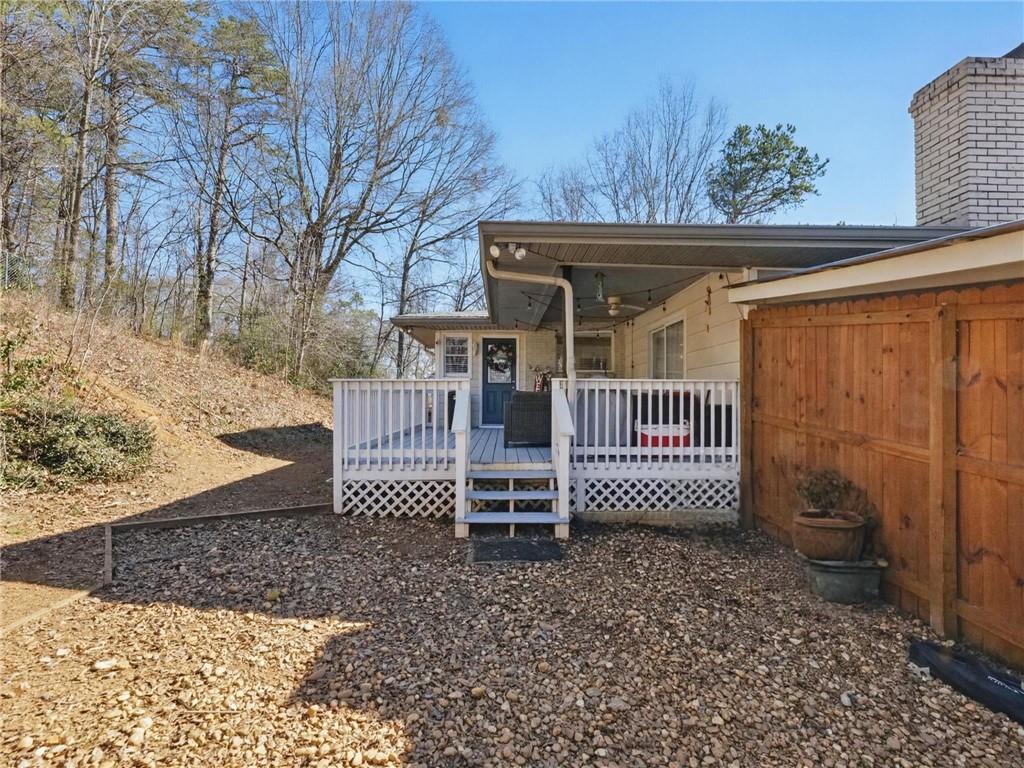 2093 Beverly Road Gainesville, GA 30501 - Photo 6 of 24 a front view of a house with a garden