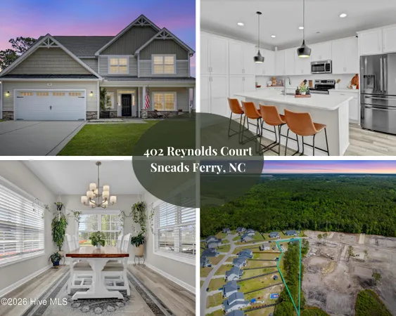 $519,900 | 402 Reynolds Court, Sneads Ferry, NC 28460