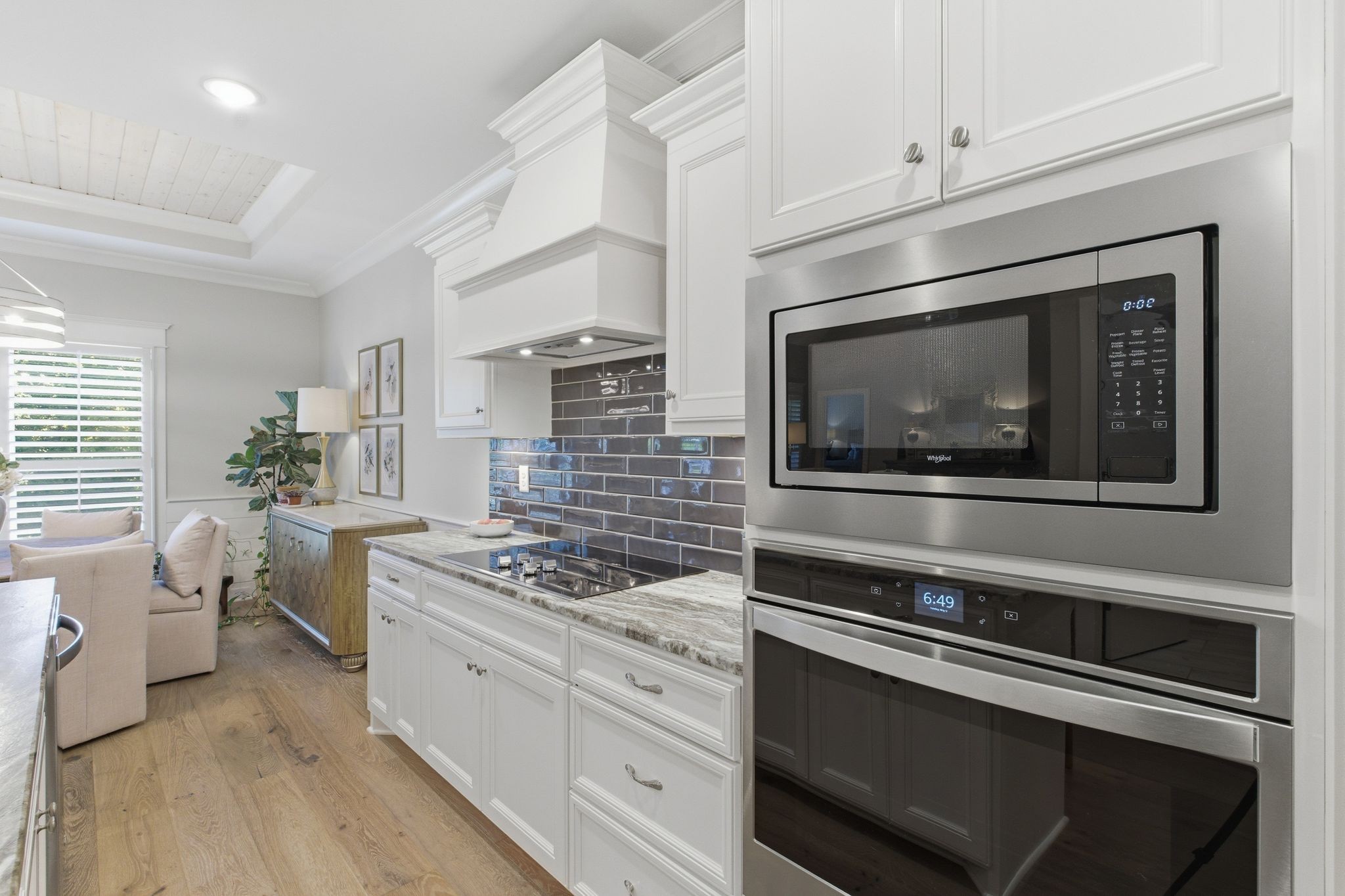 17845 Highway 76 East Springfield, TN 37172 - Photo 19 of 55 a kitchen with white cabinets and stainless steel appliances