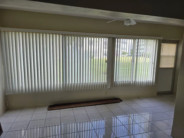 a view of a room and utility room