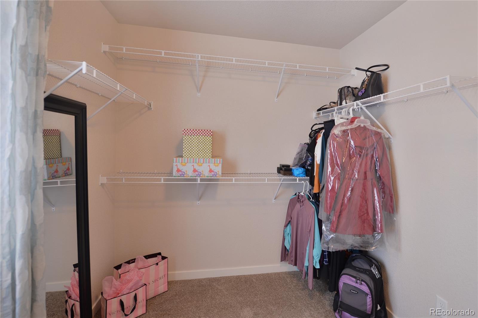 1643 Alpine Avenue Berthoud, CO 80513 - Photo 25 of 40 a bedroom with a bed and a closet