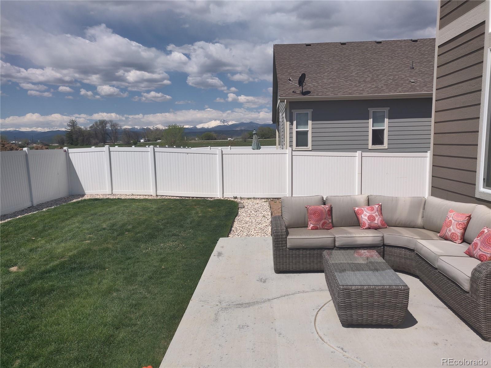 1643 Alpine Avenue Berthoud, CO 80513 - Photo 36 of 40 a view of a couches in the backyard of the house