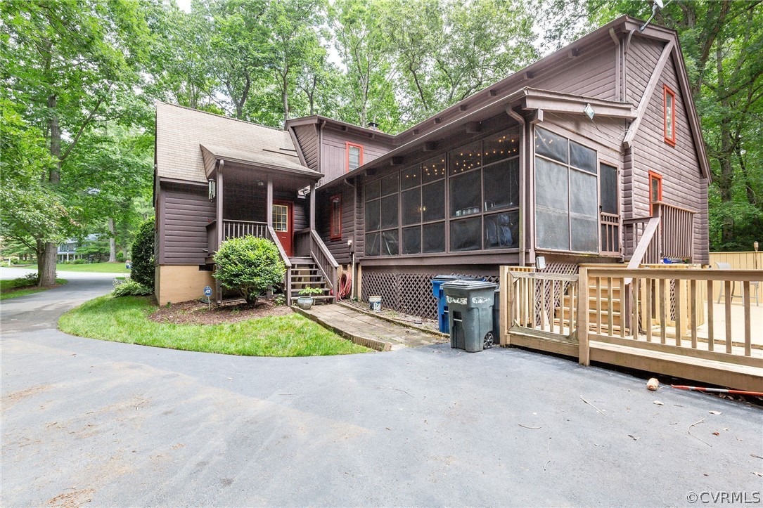 9901 Millers Run Road Chesterfield, VA 23236 - Photo 39 of 44 a view of a house with a yard