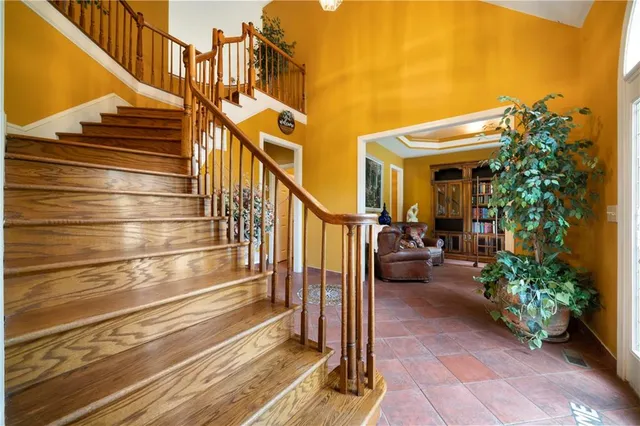 a view of outdoor space and deck