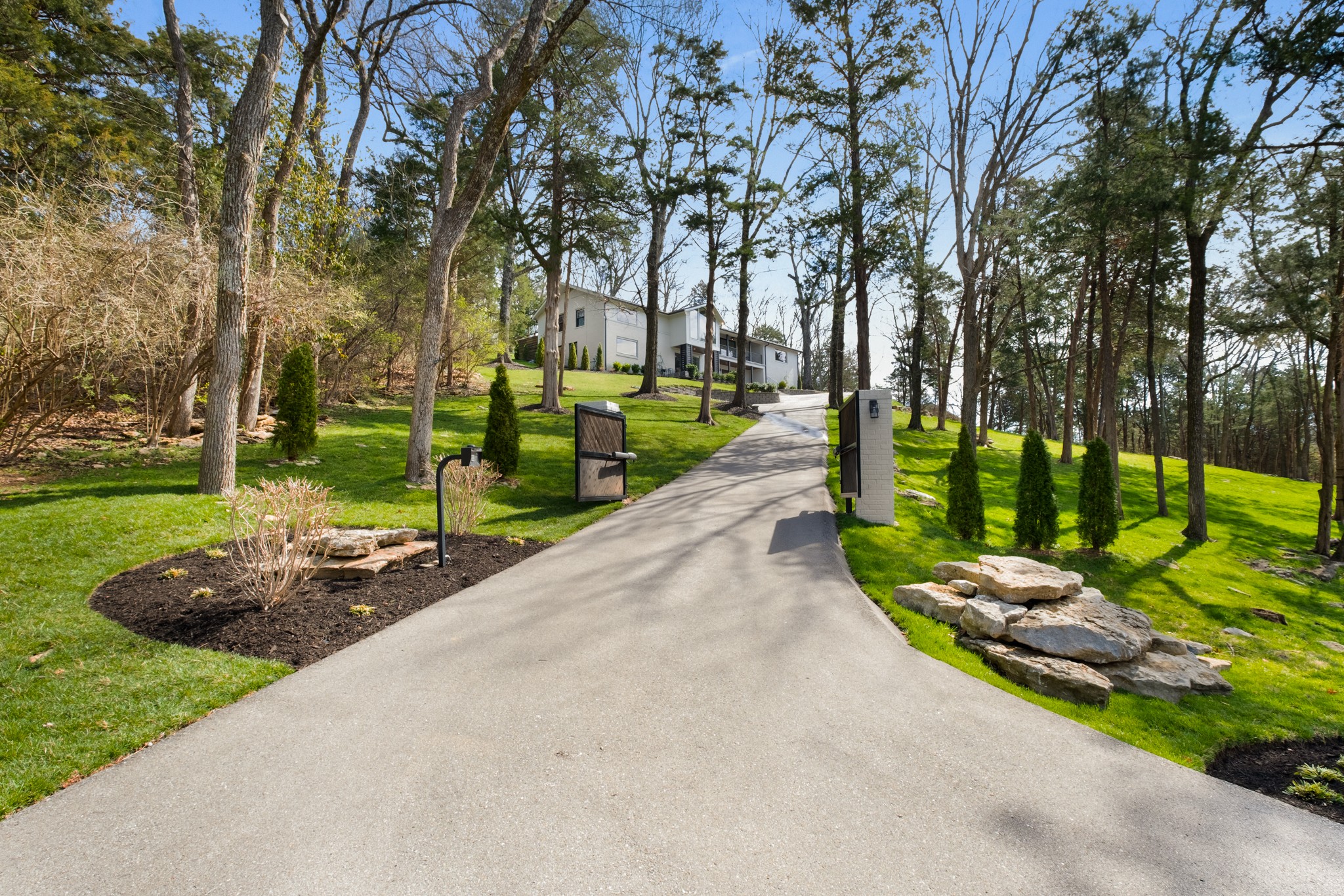 4628 Shys Hill Road Nashville, TN 37215 - Photo 2 of 42 a view of a park with large trees