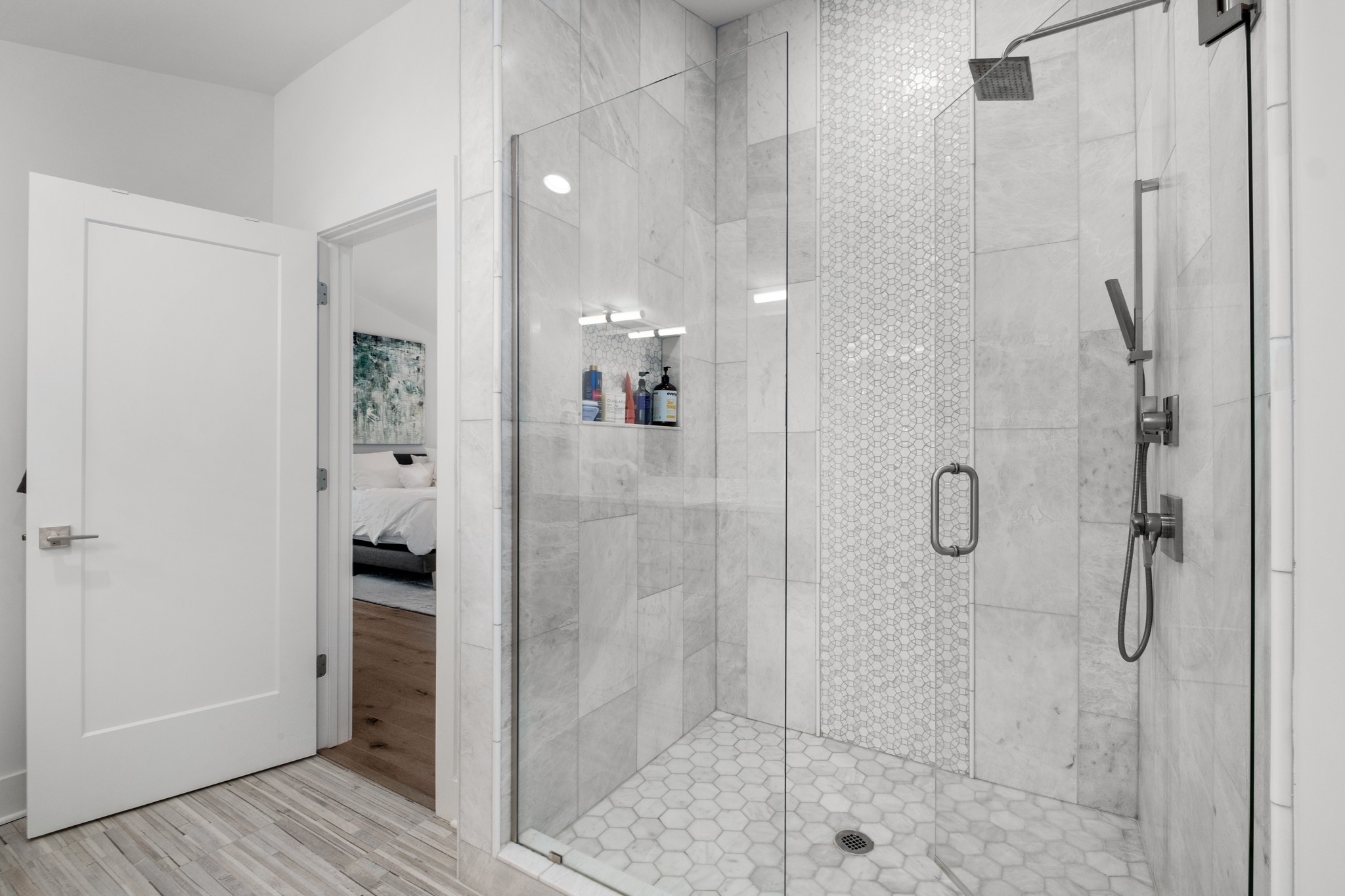 4628 Shys Hill Road Nashville, TN 37215 - Photo 30 of 42 a bathroom with a shower