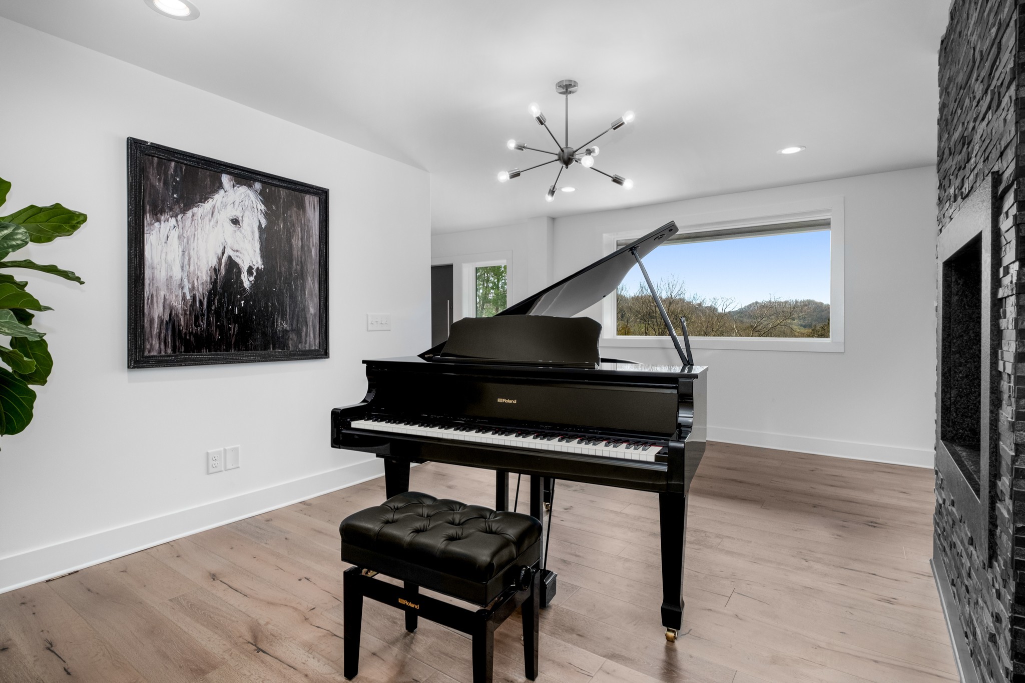 4628 Shys Hill Road Nashville, TN 37215 - Photo 10 of 42 a living room with furniture and a wooden floor