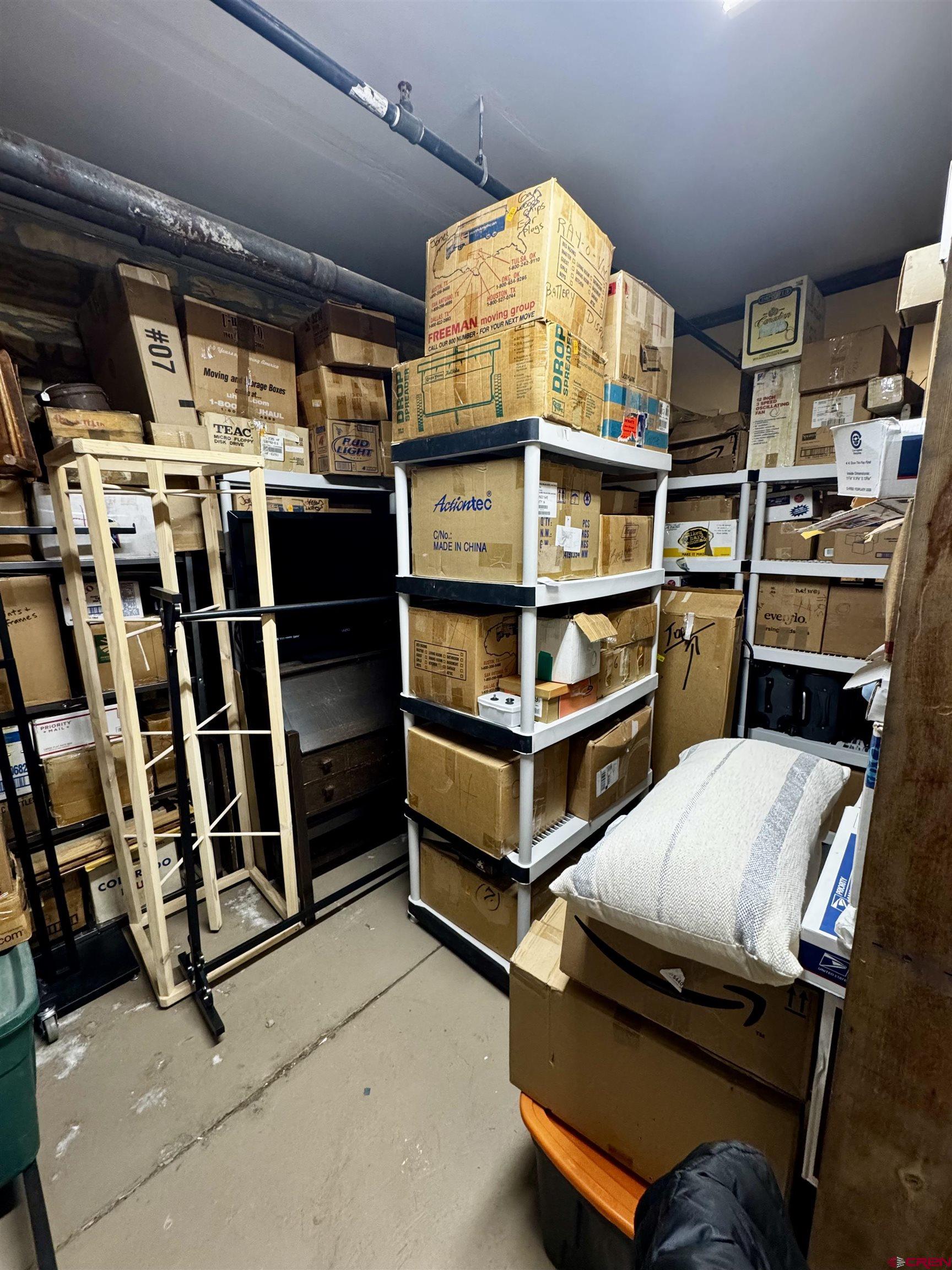 708 Main Street, Unit 3 Ouray, CO 81427 - Photo 23 of 28 a view of an empty room with racks