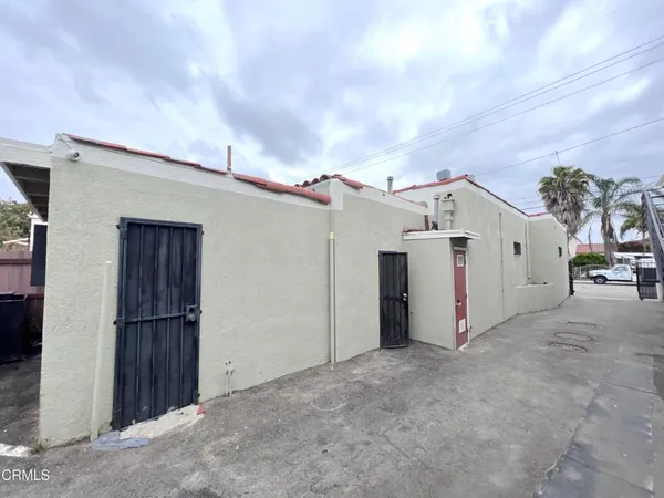 a view of a house with terrace