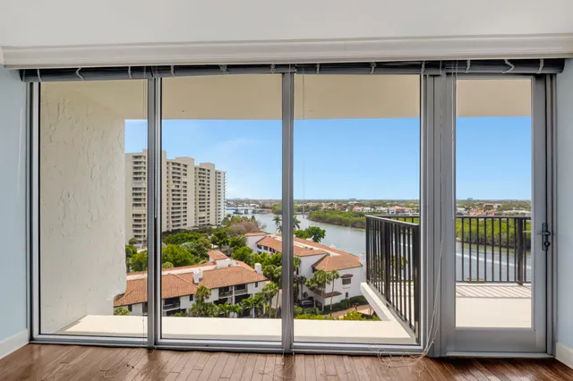 a view of counter top space and wooden floor