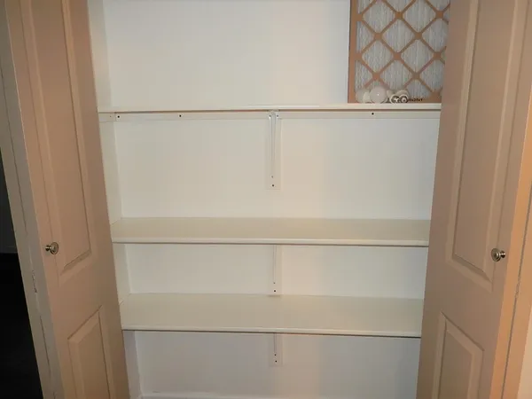 a close view of washer and dryer