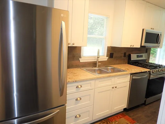 a room with storage and utility