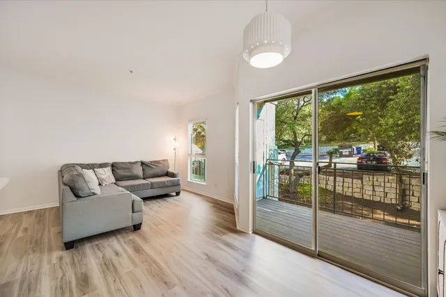 a living room with couch