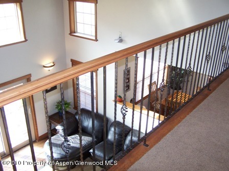 375 Faas Ranch Road New Castle, CO 81647 - Photo 6 of 16 looking down at living room