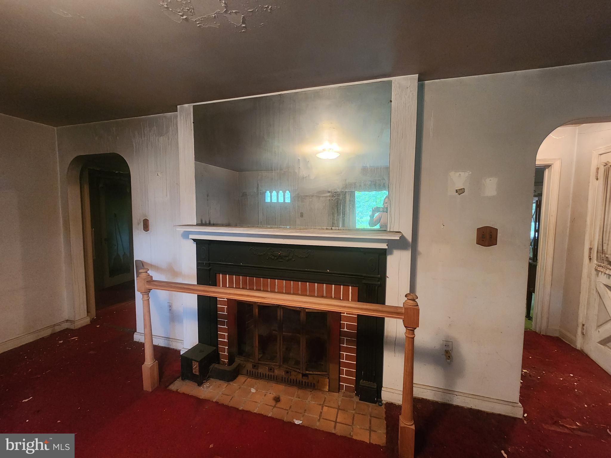 1733 Lancaster Road Manheim, PA 17545 - Photo 12 of 22 a living room with furniture and a fireplace