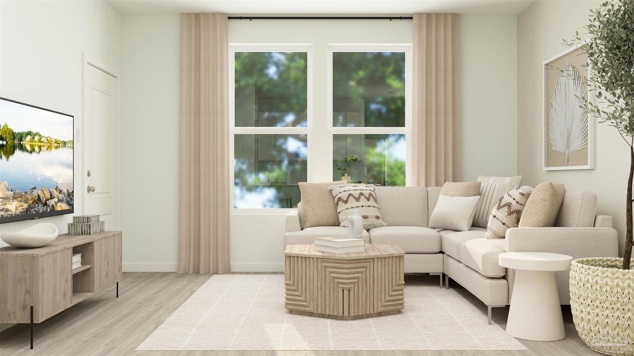 5964 Briarcliff Lane Pace, FL 32571 - Photo 18 of 28 a living room with furniture and a window