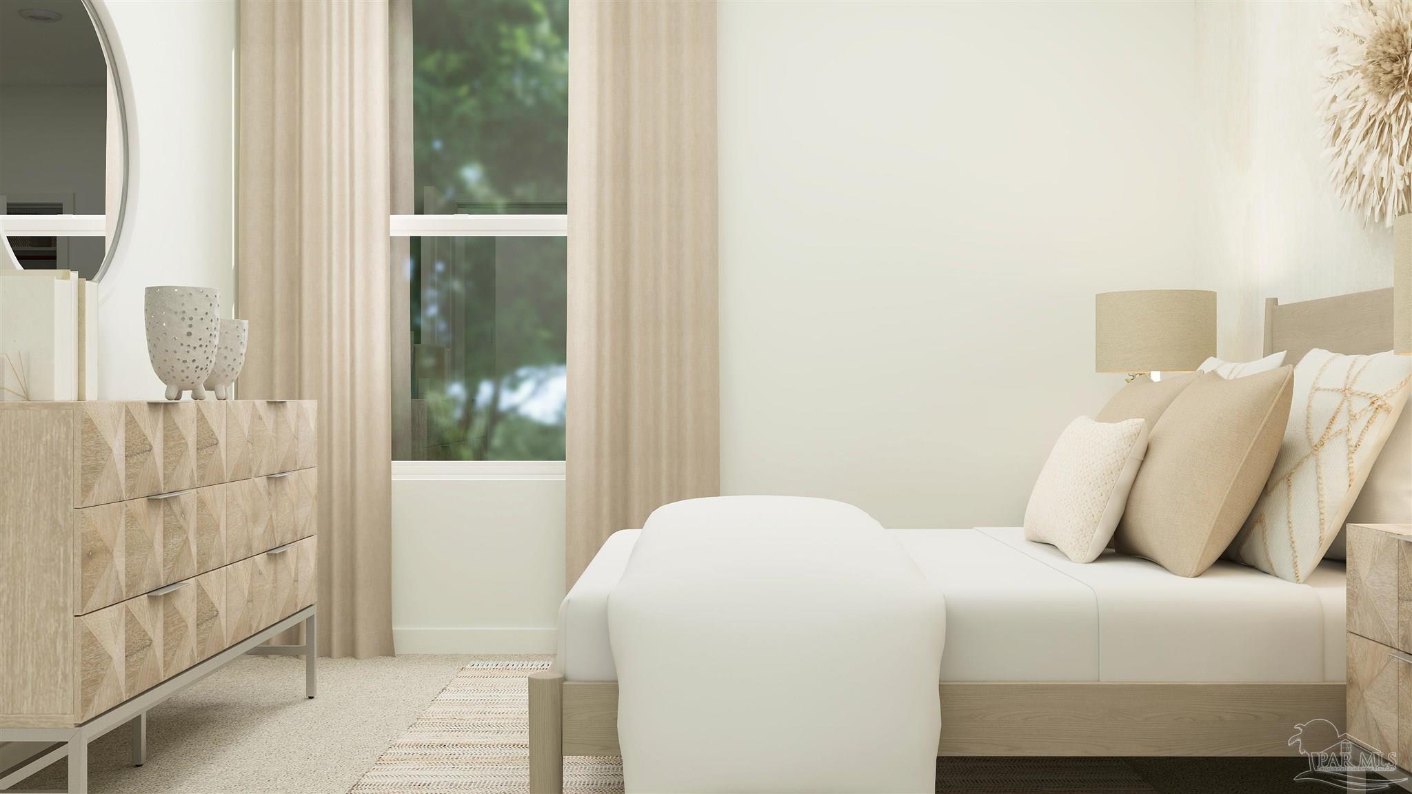 5964 Briarcliff Lane Pace, FL 32571 - Photo 27 of 28 a bedroom with a bed and a window