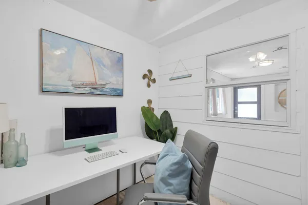 a room with storage and utility