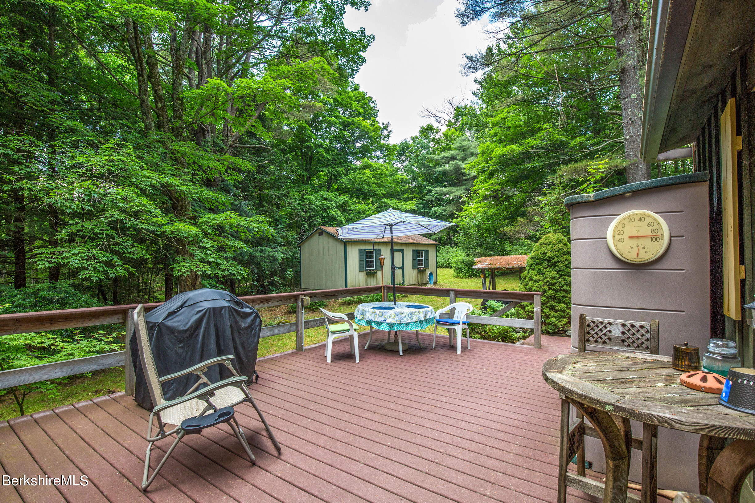 1146 East Otis Road Otis, MA 01029 - Photo 16 of 20 a view of deck with furniture and garden