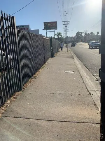 a view of a city from a terrace