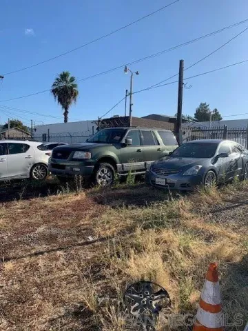 a view of a car garage