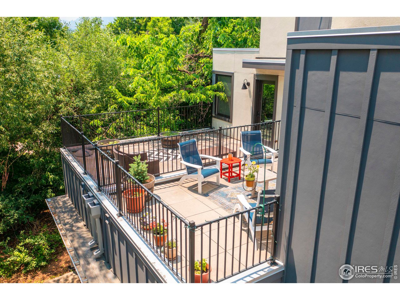 2058 Walnut Street, Unit A Boulder, CO 80302 - Photo 18 of 38 a view of a balcony