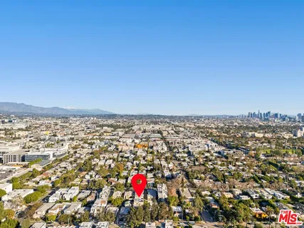 a view of city and ocean