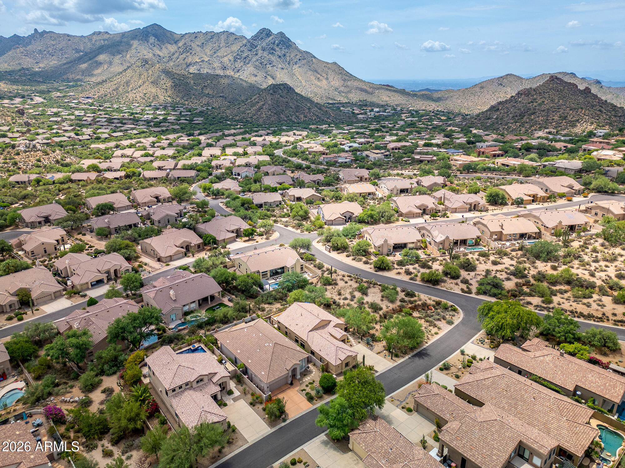 11511 East Ranch Gate Road Scottsdale, AZ 85255 - Photo 29 of 31 Drone