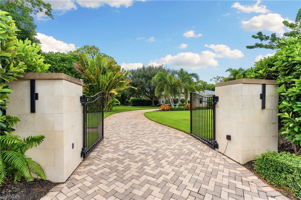 233 Ridge Drive Naples, FL 34108 - Photo 35 of 39 a view of backyard with green space