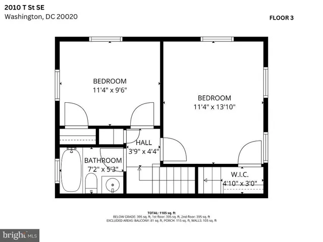 $2,500 | 2010 T Street Southeast, Washington, DC 20020