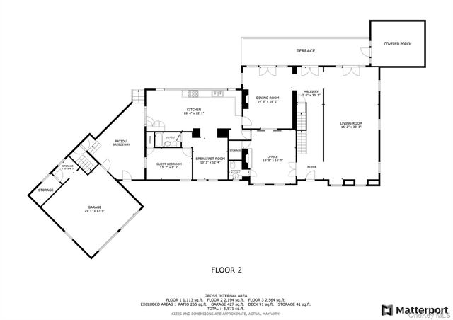 a picture of a floor plan