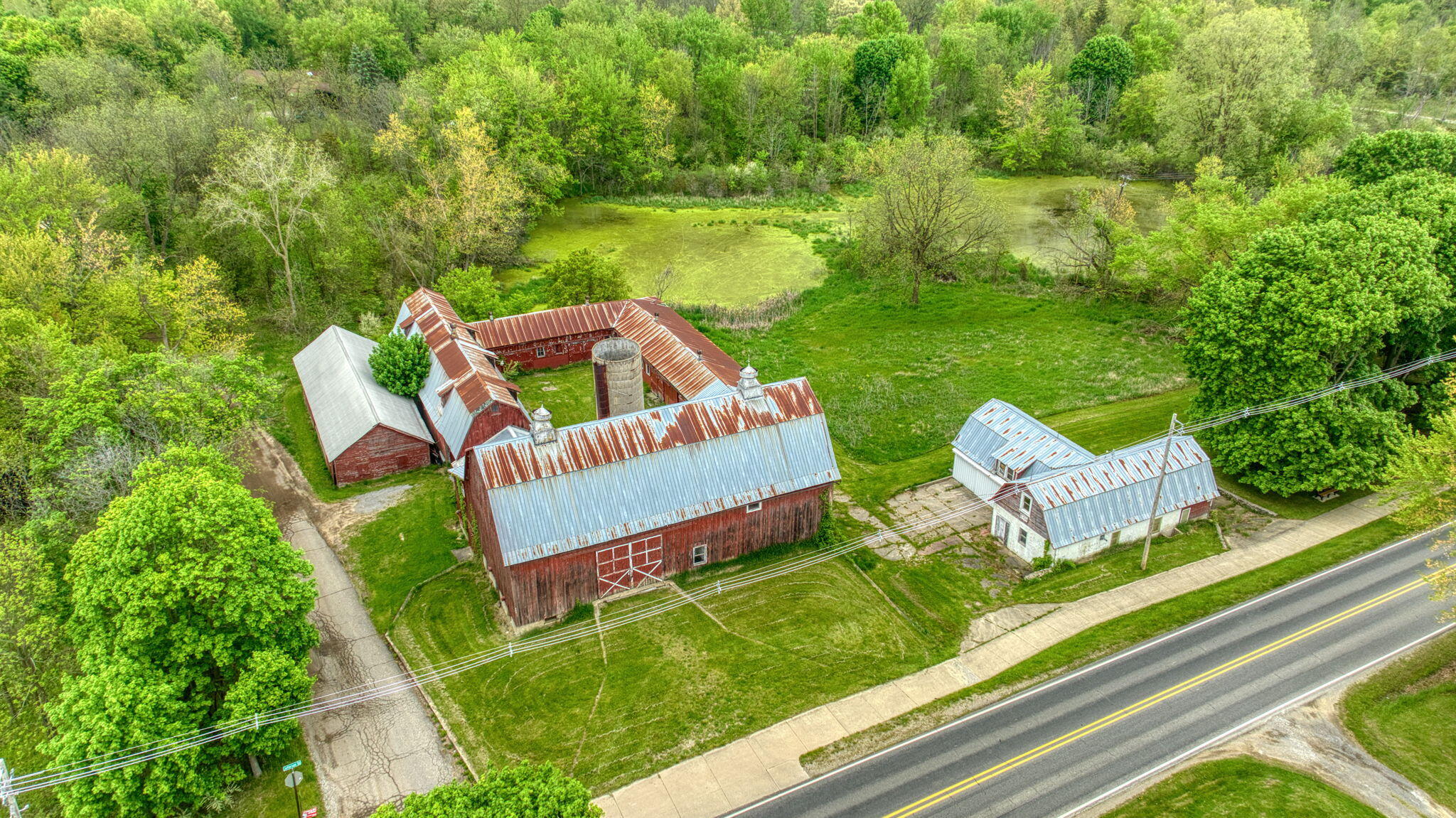 5280 Jefferson Road Clarklake, MI 49234 - Photo 1 of 68 58-web-or-mls-DJI_0358_HDR