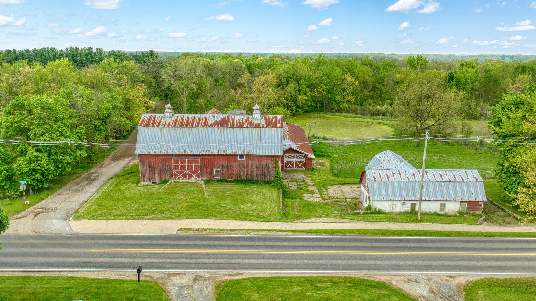5280 Jefferson Road Clarklake, MI 49234 - Photo 3 of 68 57-web-or-mls-DJI_0387_HDR