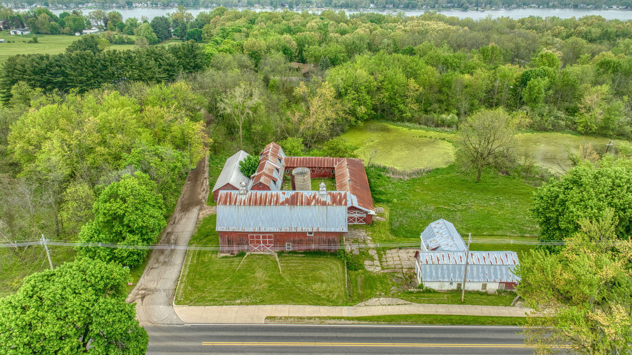 5280 Jefferson Road Clarklake, MI 49234 - Photo 61 of 68 59-web-or-mls-DJI_0361_HDR